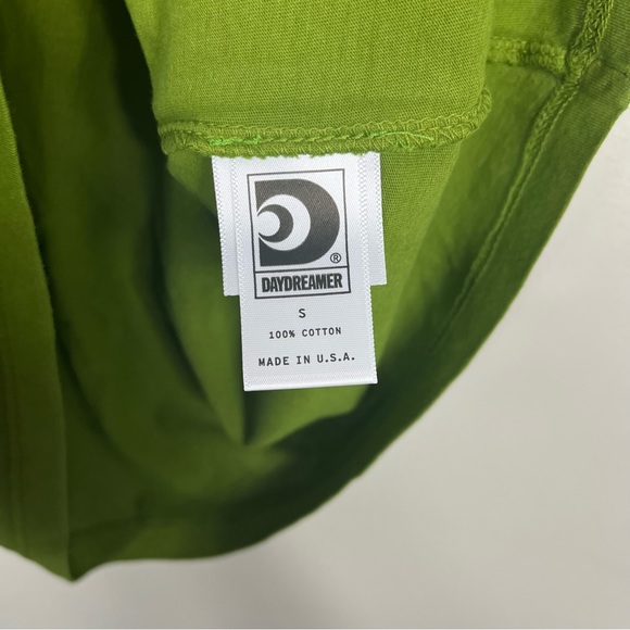 Daydreamer Elton John The One Solo Graphic Crewneck Tee in Olive Green - Picture 6 of 10